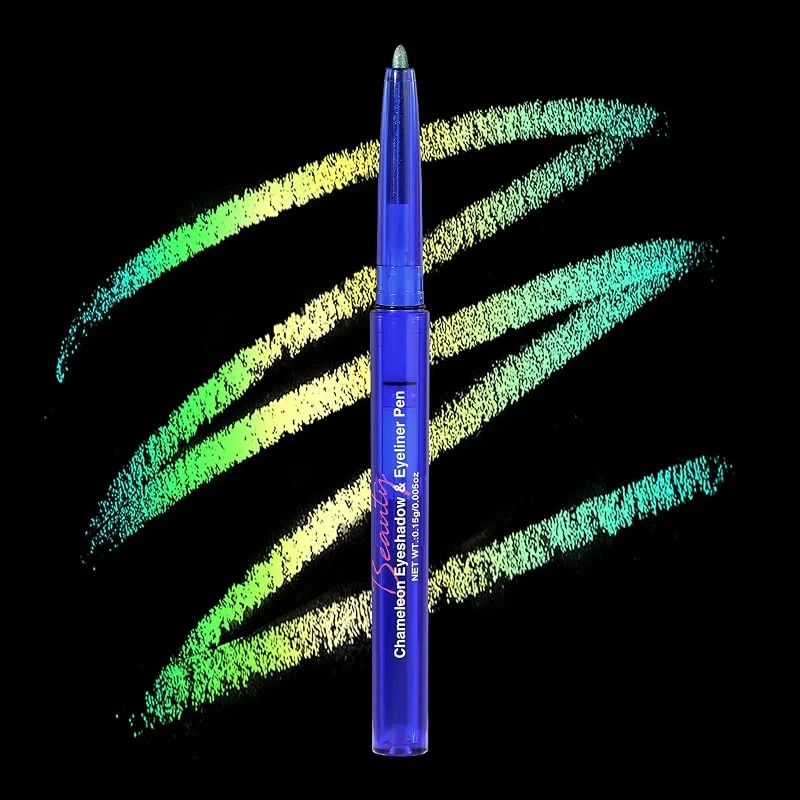 UCANBE Fard a Paupiere Caméléon Eyeliner(Vert forêt à vert doré) — Maquillage
