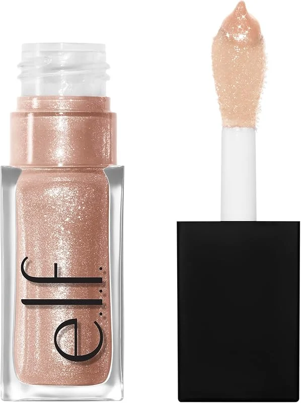 e.l.f. Glow Reviver Huile à lèvres nourrissante teintée avec finition brillante, avec — Maquillage