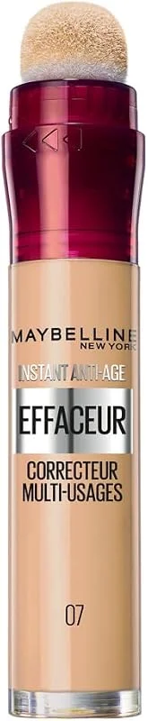 Maybelline New York Instant Effaceur Anti-Cernes Correcteur Sable 07 6, 8ml — Maquillage