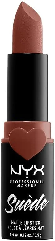 NYX Professional Makeup Rouge à Lèvres Suede Matte Lipstick Free Spirit — Maquillage