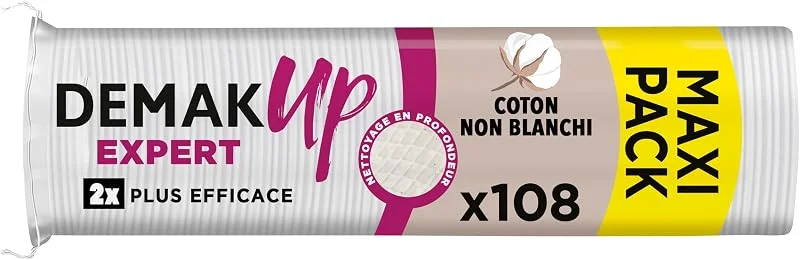 Demak'Up Expert Disques Cotons à Démaquiller - 108 Cotons — Soin de la peau