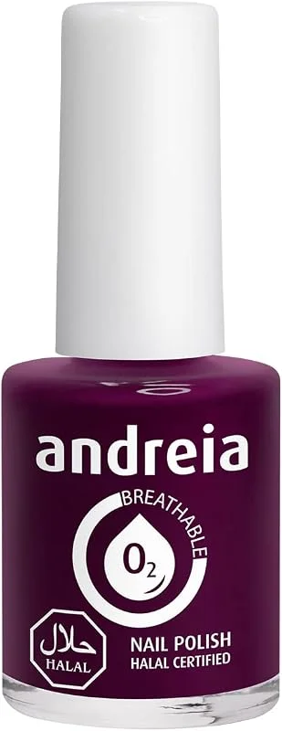Andreia Vernis Halal - Vernis à Ongles Végétalien Brillant, Perméable & Respirant — Maquillage