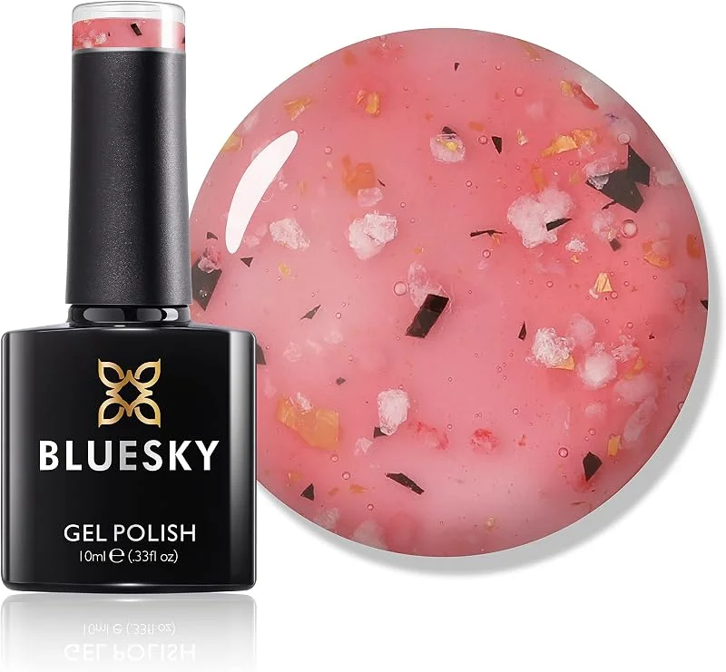 BLUESKY Vernis à ongles gel Flower Gel, Pretty Peony, BFL06, rose, gelée, longue durée — Maquillage