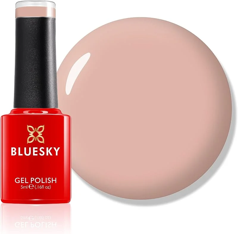 BLUESKY Vernis à ongles gel Picnic Time Mini SS2004 Nude, Rose, longue durée, résistant — Maquillage