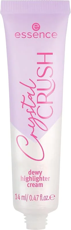 essence CRYSTAL CRUSH dewy highlighter cream crème illuminatrice, naturel, brillant — Maquillage
