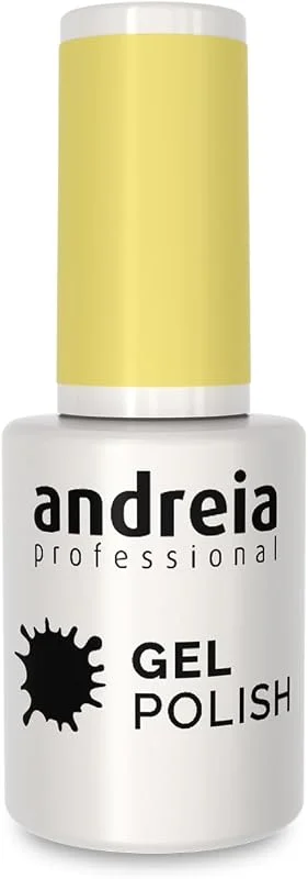 Andreia Vernis à Ongles Gel Semi-Permanent Couleur 202 Jaune - Nuances de Jaune et — Maquillage