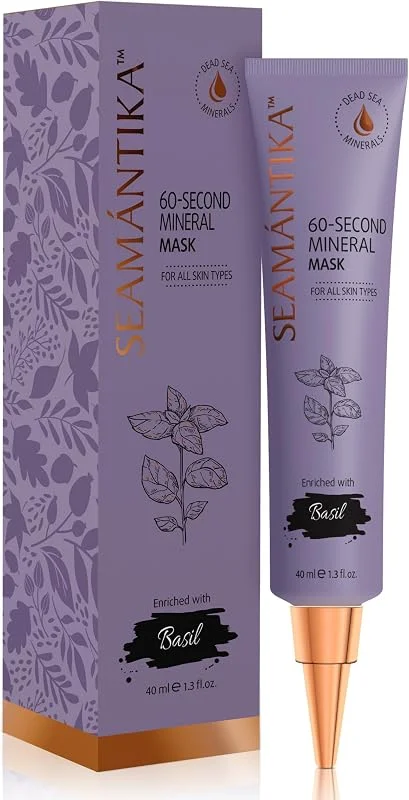 SEAMANTIKA - Masque Visage 60 Secondes au Basilic - 40 ml — Soin de la peau