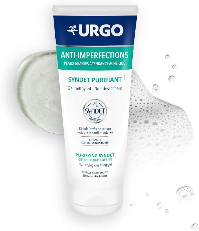 Urgo Nettoyant Visage doux sans savon Anti-Imperfections Aloe vera 200 ml — Soin de la peau