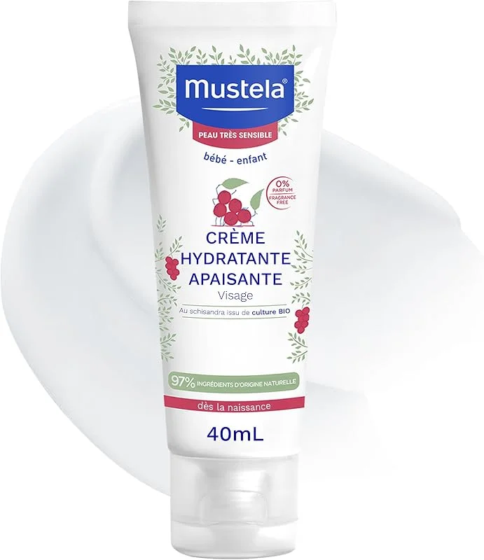 Mustela Crème Visage Apaisante Peau Très Sensible Bébé 40ml — Soin de la peau