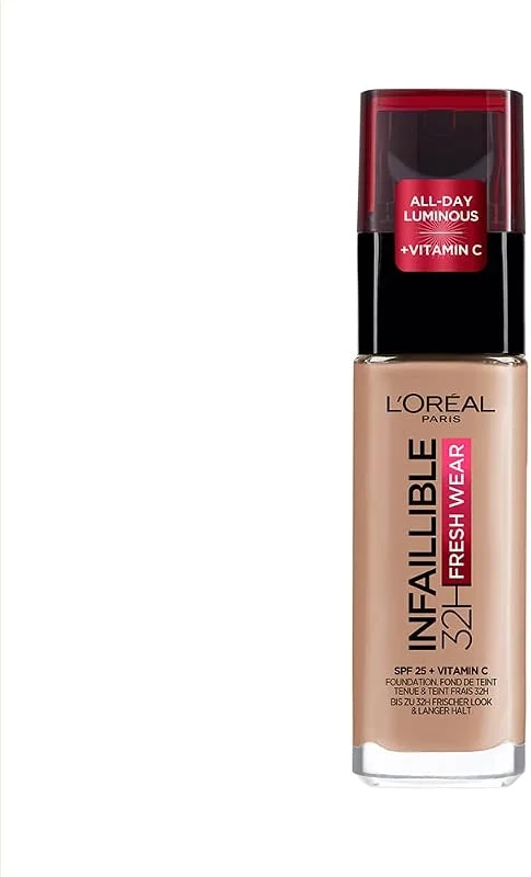 L'Oréal Paris Infaillible 32h Fresh Wear Fond de Teint Fluide 210R — Maquillage