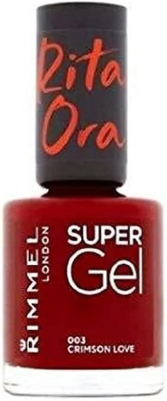Rimmel Kate Vernis à ongles Super Gel (003-Crimson Love) — Maquillage