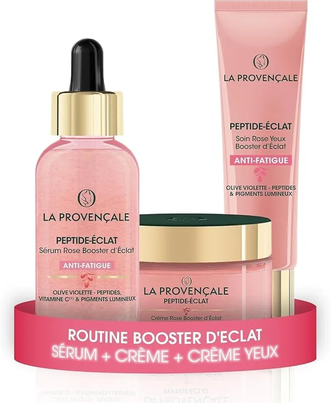 La Provençale Peptide-Eclat Routine Anti-Fatigue Repulpante 3 Produits — Soin de la peau