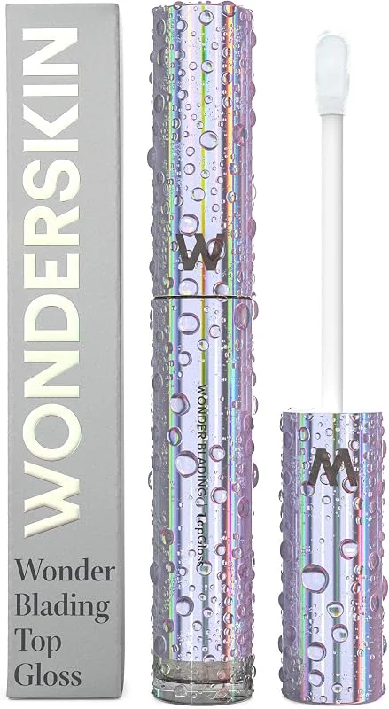 Gloss à lèvres Wonderskin - Gloss transparent brillant longue tenue — Maquillage