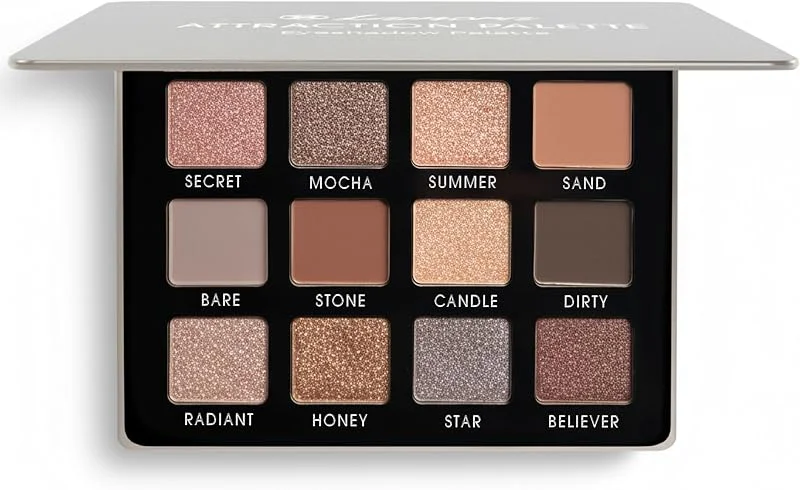 Fard À Paupière Palette Maquillage Yeux - Nude Smokey Eyes 12 Couleurs