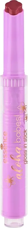 Essence Cosmetics aloha, babes, gloss in stick gloss en stick, effet colorant, naturel — Maquillage