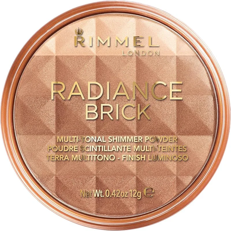 Rimmel London numero 001 Radiance Brick Bronzer, 12 g — Maquillage