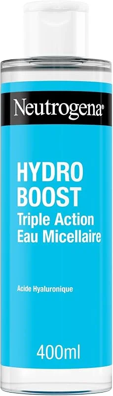 Neutrogena Eau Micellaire Triple Action Hydro Boost, flacon de 400 ml — Soin de la peau