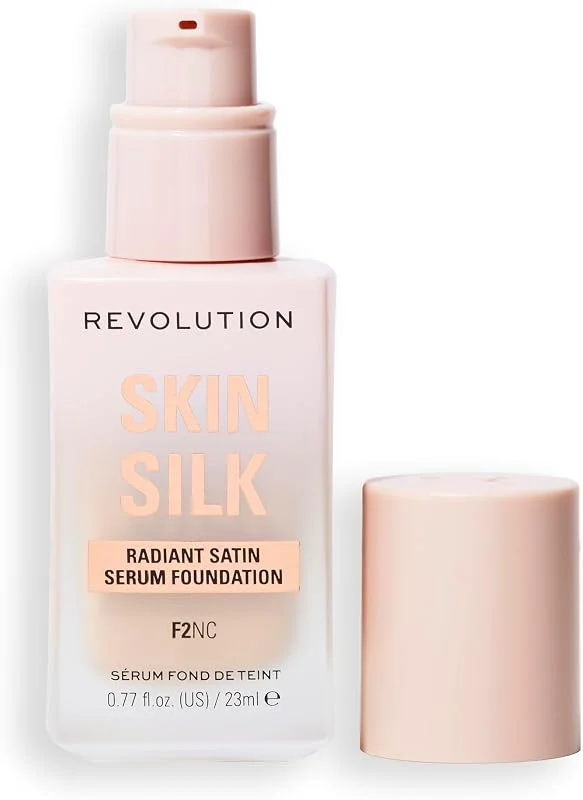 Revolution Skin Silk Serum Foundation, F2NC Peaux Claires — Maquillage