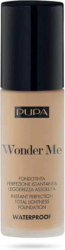 Pupa Foundation Fluide Waterproof Wonder Me (050 Deep Sand Warm) - Fond de teint — Maquillage