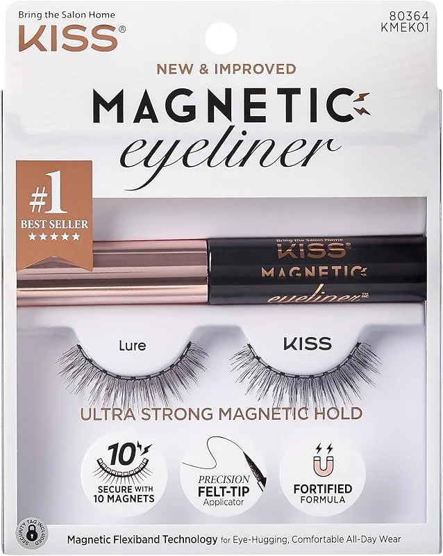 KISS Magnetic Lash Collection Eyeliner & Lash Set - Lure — Maquillage