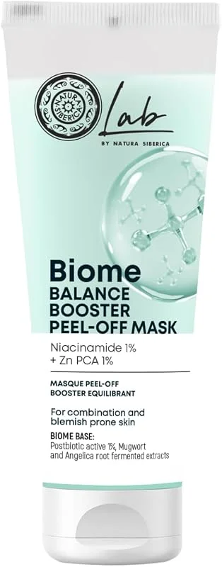 Natura Siberica Lab Biome Balance Booster Masque Peel-Off 75 ml — Soin de la peau