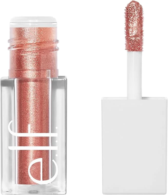 e.l.f. Liquid Metallic Eyeshadow, opvallende oogschaduw met een metallic finish, blijft — Maquillage