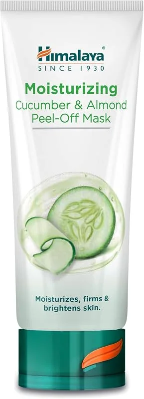 Himalaya Moisturizing Cucumber and Almond Peel-off Mask, With Fruit AHA Acids and — Soin de la peau