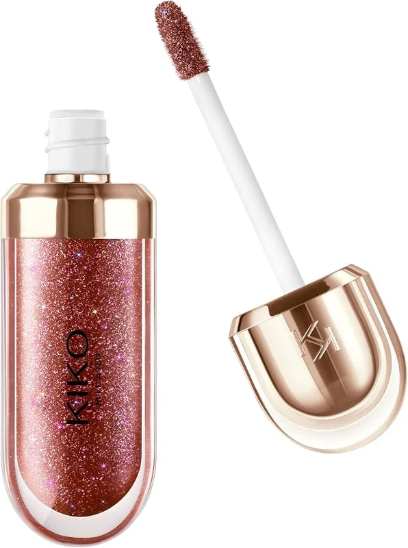 KIKO Milano 3D Hydra Lipgloss - Teinte 44 Disruptive Brown — Maquillage