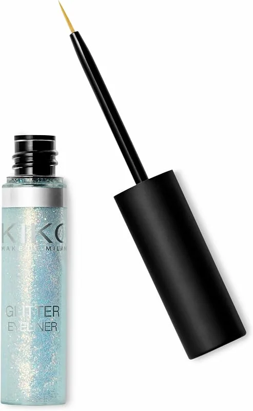 KIKO Milano Glitter Eyeliner 01, Eye-Liner Gel À Paillettes — Maquillage