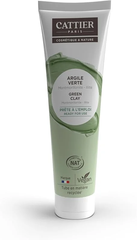 Cattier Argile Verte Prête à l'Emploi 400 g — Soin de la peau