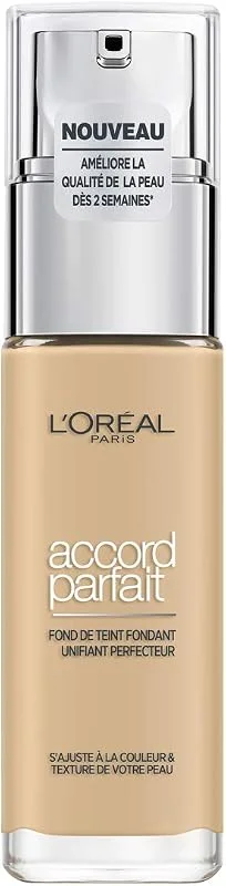 L'Oréal Paris - Fond de Teint Fluide Accord Parfait - Peaux Sèches à Normales - Teinte — Maquillage
