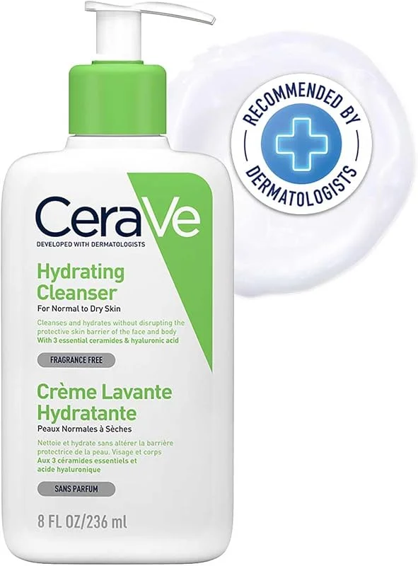 CeraVe Nettoyant hydratant, pour peau normale à sèche, 236 ml — Soin de la peau
