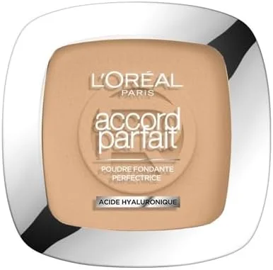 L'Oréal Paris Accord Parfait Poudre Matifiante Beige Doré 3.D 9g — Maquillage