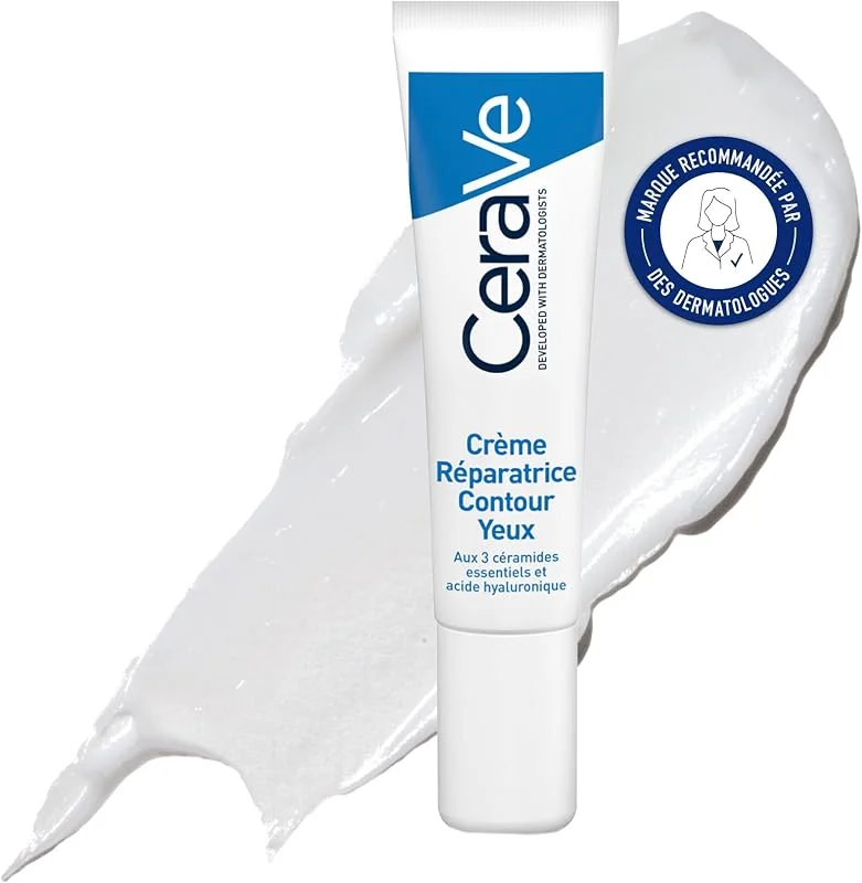 CeraVe - Crème Réparatrice Contour des Yeux, Crème Contour des Yeux, Formule — Soin de la peau