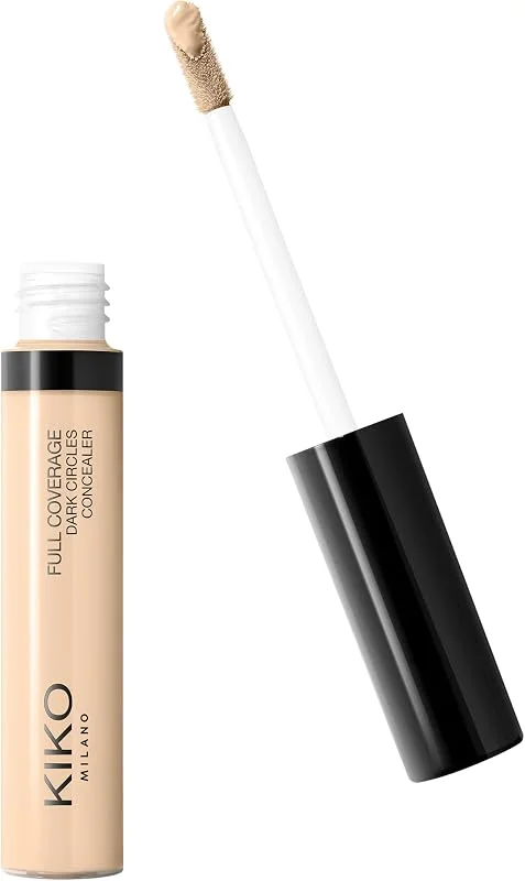 KIKO Milano Full Coverage Dark Circles Concealer 14, Correcteur Liquide Haute Couvrance — Maquillage