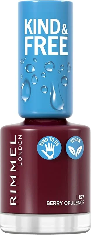 Rimmel - Vernis Ã€ Ongles Kind & Free - 157 Berry Opulence — Maquillage