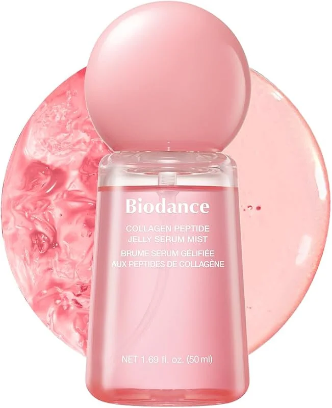 BIODANCE Collagen Peptides Jelly Serum Mist, Brume de Sérum Visage Hydratante au — Soin de la peau