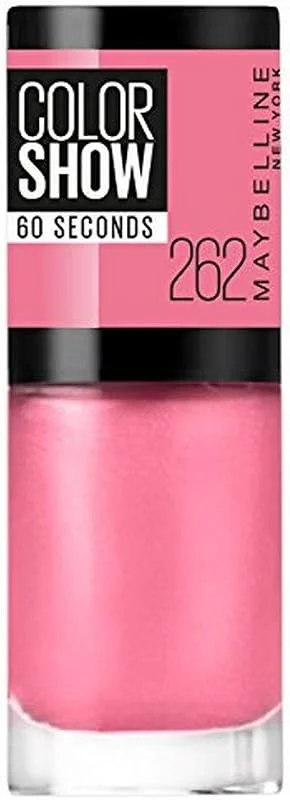 Gemey Maybelline Colorshow Vernis À Ongles 262 Pink Boom — Maquillage