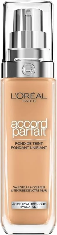 L'Oréal Paris Accord Parfait Fond de Teint Fluide Sable Doré 5.D 30ml — Maquillage