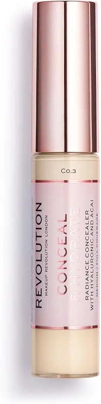 Makeup Revolution, Correcteur de teint et hydratation, C0.3, 13ml — Maquillage