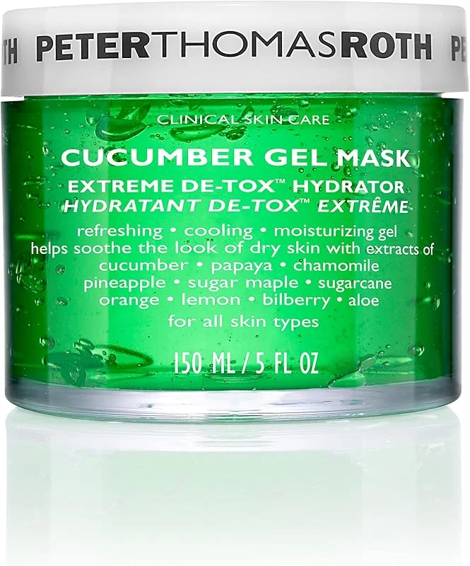 Peter Thomas Roth Masque Gel Concombre Hydratant Détoxifiant Extrême - Tous Types — Soin de la peau