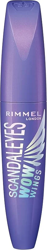 Rimmel - Mascara Scandal'eyes Wow Wings - Volume extrême - Longue Tenue - 001 Black — Maquillage