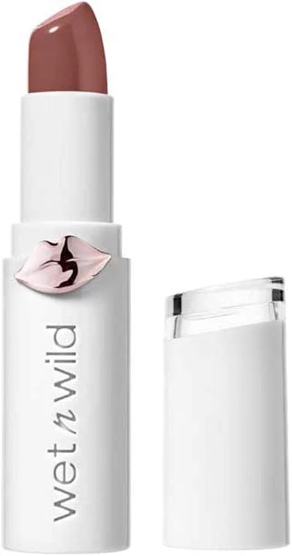 wet n wild- rouge à lèvres MEGALAST LIPSTICK BRILLANT Mad for Mauve- crémeux fini — Maquillage