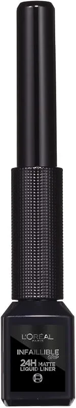 L'Oréal Paris - Eyeliner Pinceau mat et longue tenue - Matte Signature - Teinte : Noir — Maquillage