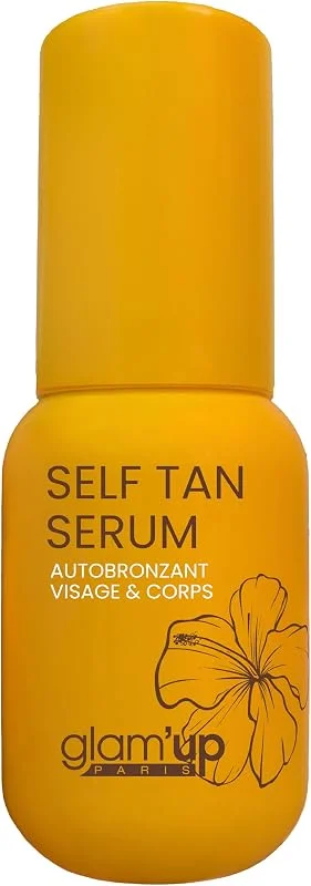 Glam'Up Paris - Sérum Autobronzant Visage et Corps - Self Tan Sérum - Hydratant — Soin de la peau