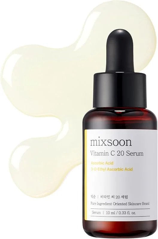 mixsoon Vitamin C 20 Serum, sérum visage à 20% de vitamine C pure, niacinamide & — Soin de la peau