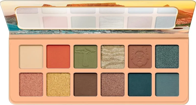essence welcome to CAPE TOWN eyeshadow palette fard à paupières, chatoyant, intense en — Maquillage