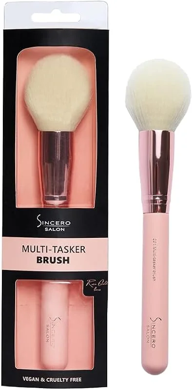 Pinceau Poudre et Bronzer SINCERO SALON - Pinceau Maquillage Femme - Highlighter Maquillage