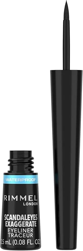 Rimmel - Eyeliner Waterproof Exaggerate Liquid - Eyeliner ultra definizione Liquido a — Maquillage