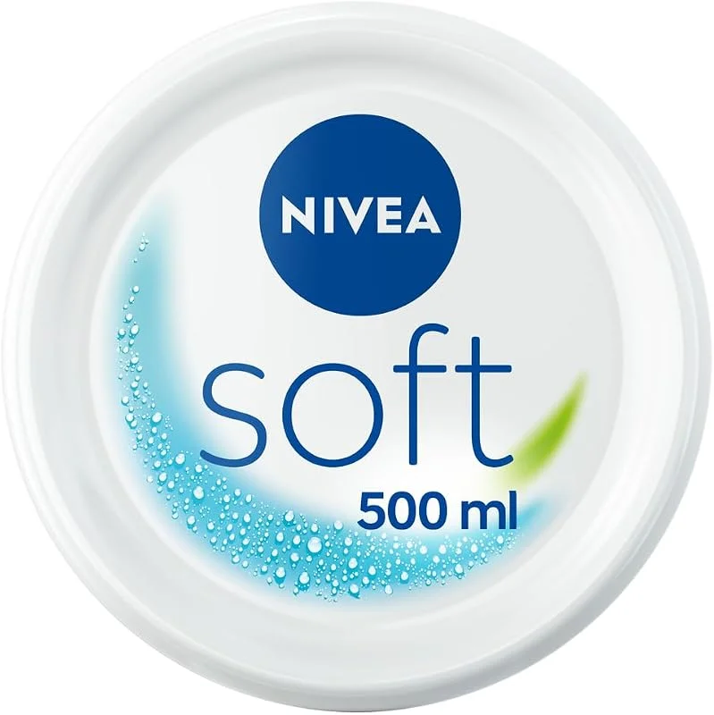 NIVEA Soft Moisturizing Cream for Face, Body and Hands, 500ml — Soin de la peau